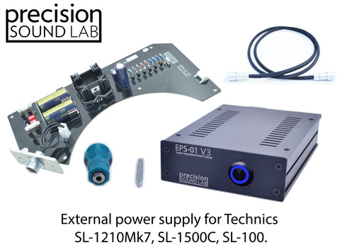 EPS-01 V3 Linear power supply for Technics SL-1200Mk7, SL-1500C, SL-100