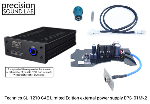 EPS-01 Mark II linear power supply for Technics SL-1210 GAE
